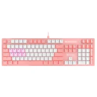 Клавиатура A4Tech Bloody B800 Dual Color (розовый/белый) фото 1